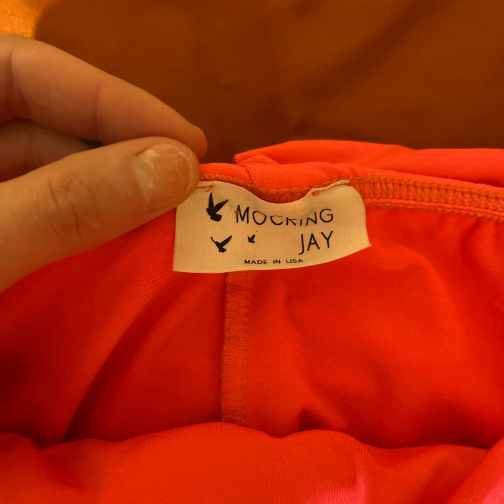 Pink Ruched Tube Top - Picture 2 of 3